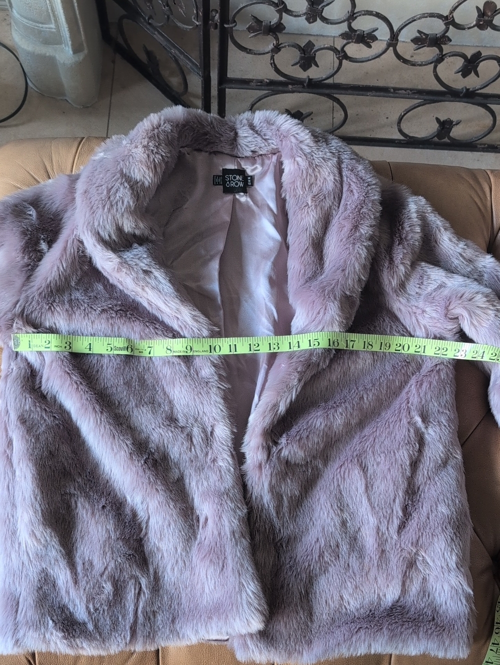 Volcom Stone Row Lavender Faux Fur Teddy Jacket - Picture 3 of 6